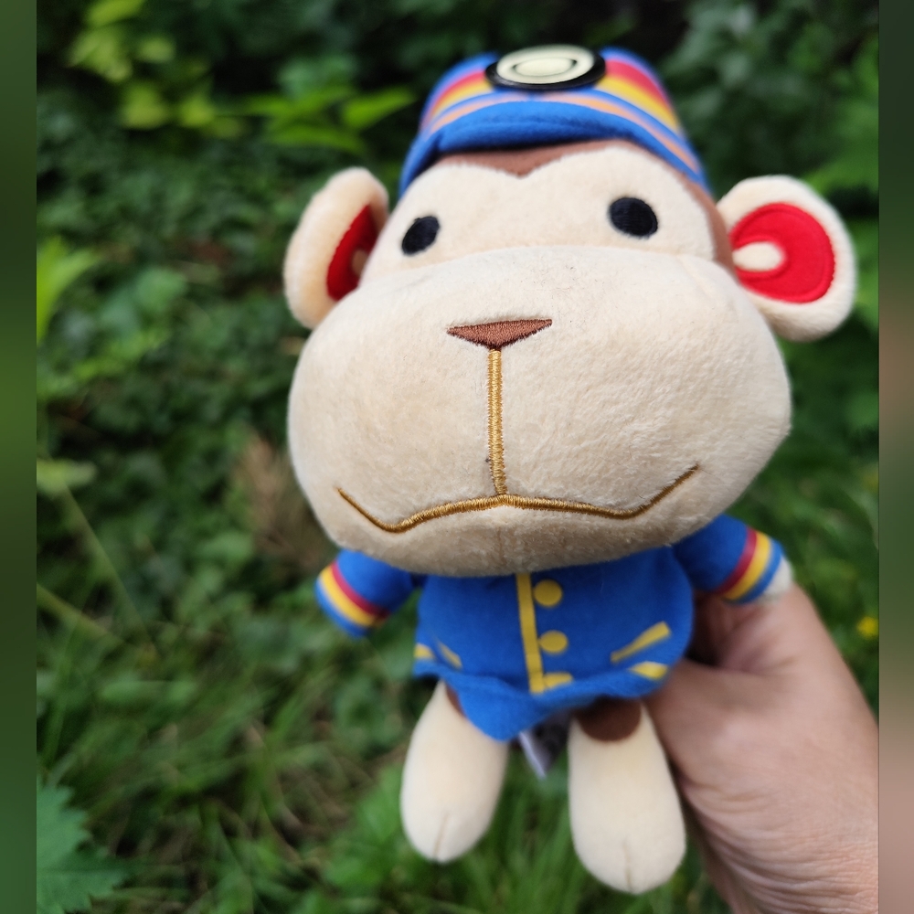 3/$20💗Sanei Little Buddy Animal Crossing Porter Monkey Plush Toy Stuffed Animal